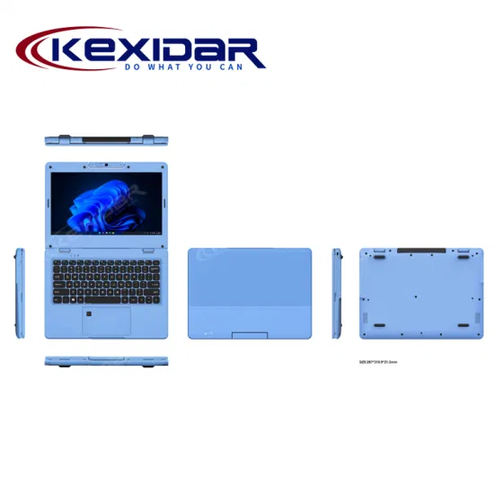 Ordinateur portable éducatif rocailleux de caméra rotative d'ordinateur portable de classe IP54 ordinateur portable large de 180 degrés