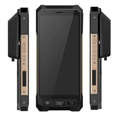 Ordinateurs portables PDA 6 pouces 4 + 64G ordinateur portable avec grande batterie Support Beidou NFC lecteur de codes à barres 2D d'empreintes digitales